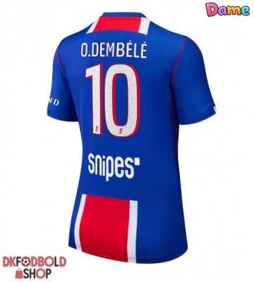 Paris Saint-Germain Ousmane Dembele #10 Hjemmebanetrøje Dame 2026-27 Kort ærmer